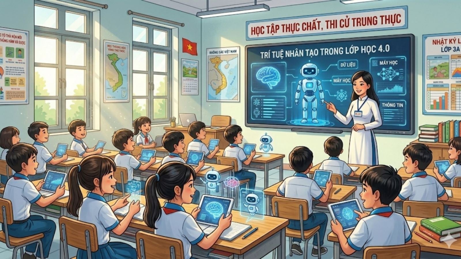 AI trong trường học Việt Nam 2026: thầy cô đang dùng gì?